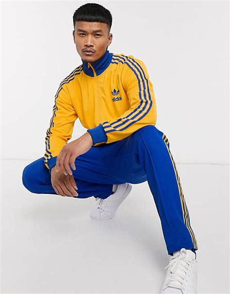 adidas original tracksuit blue